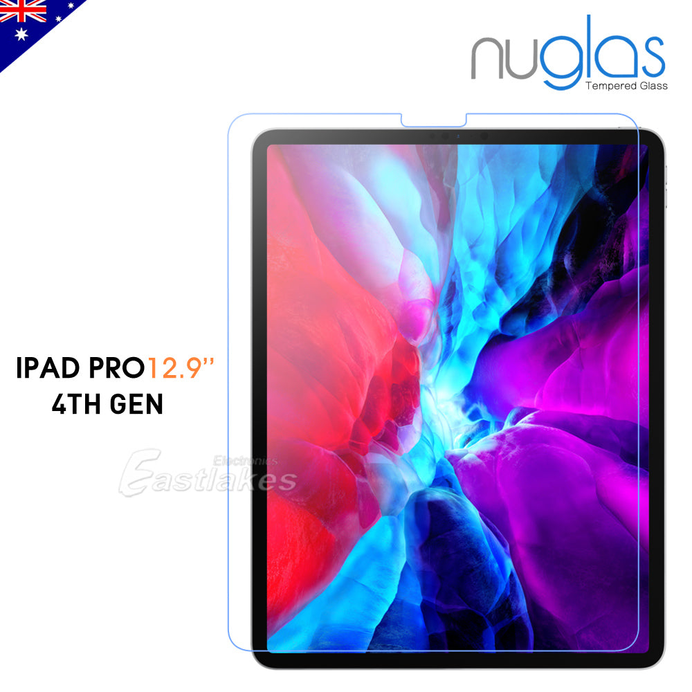 NUGLAS Tempered Glass Screen Protector For All Apple iPad - Eastlakes Electronics